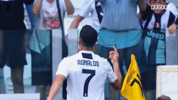 Ronaldo's first goals for Juventus